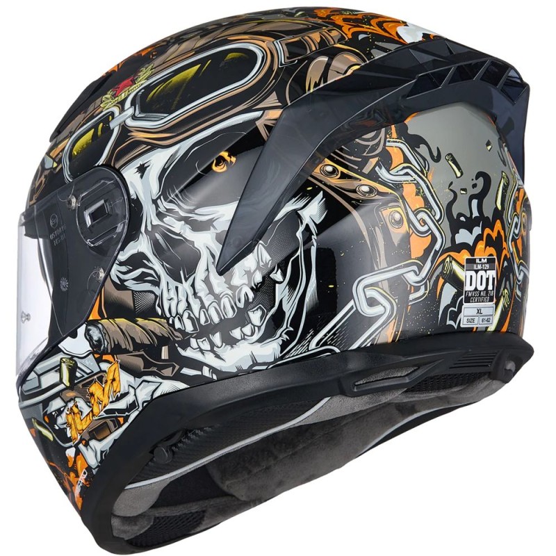خوذة ILM DeadlyWar Orange