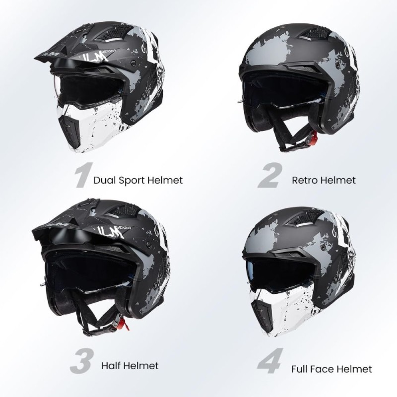 خوذة ILM Matte Black