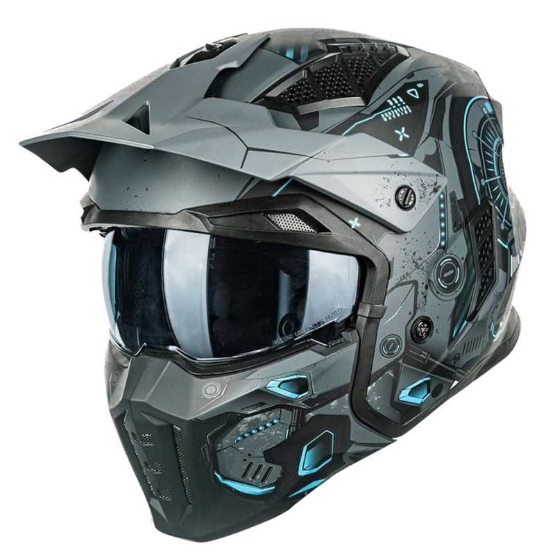 خوذة ILM Mechanical blue