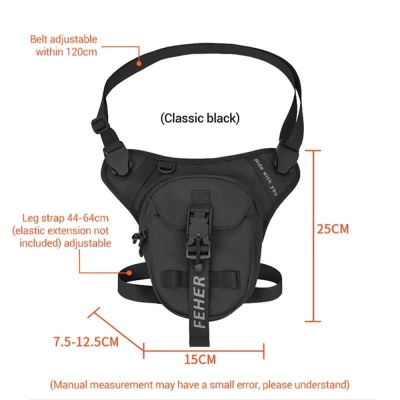  حقيبة خصر/فخذ للدراجات النارية (FEHER Leg & Waist Bag)