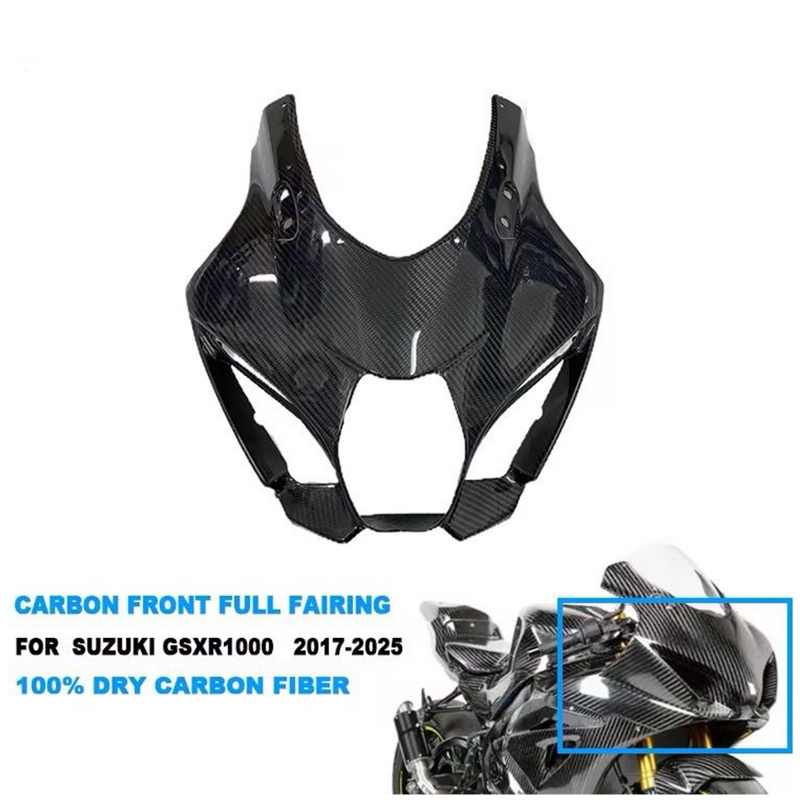 ‫وجهيه كاربون فيبر  Suzuki GSXR1000 2017+ Carbon Fiber