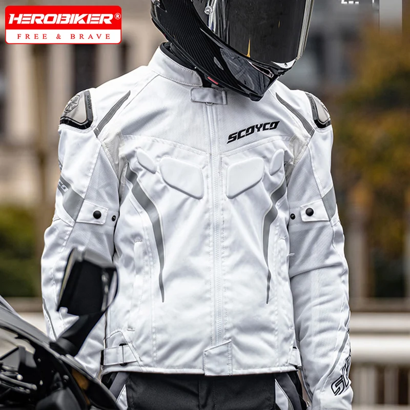 ‫جاكيت SCOYCO WHITE